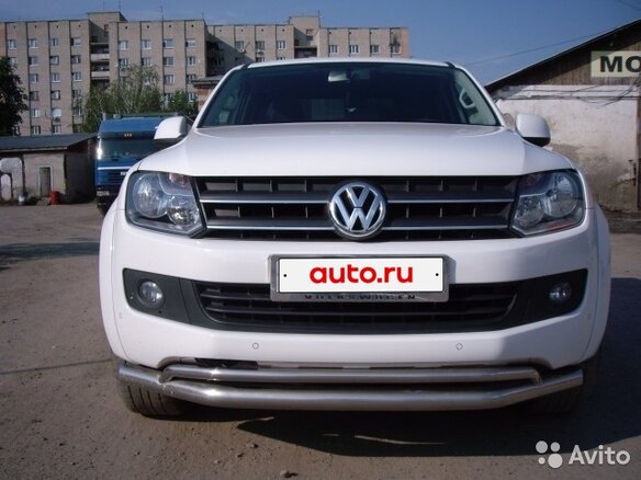 2012 Volkswagen Amarok Double Cab full-time I, белый, 2000000 рублей