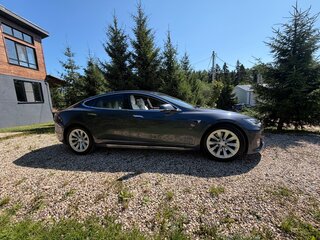 2017 Tesla Model S 75D I Рестайлинг, серый, 3500000 рублей, вид 4