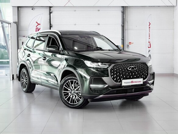 2025 Chery Tiggo 8 Pro Max I Рестайлинг, зелёный - вид 2