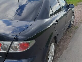 2006 Mazda 6 I (GG) Рестайлинг, чёрный, 300000 рублей, вид 4