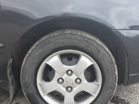 2008 Hyundai Accent ТагАЗ II, чёрный, 390000 рублей - вид 7