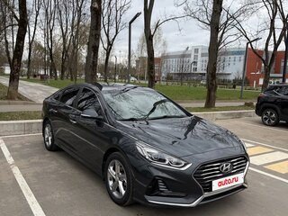 2018 Hyundai Sonata VII (LF) Рестайлинг, серый, 2170000 рублей, вид 1