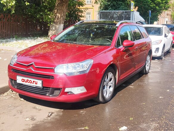 2009 Citroen C5 II, красный - вид 6