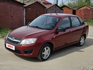 2016 Lada (ВАЗ) Granta I, красный, 423000 рублей, вид 1