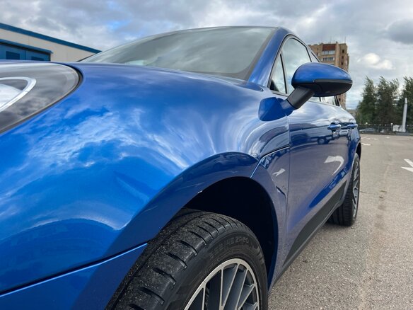2018 Porsche Macan I, синий, 3500000 рублей - вид 16