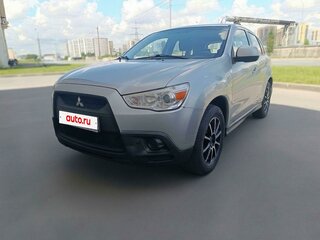 2012 Mitsubishi ASX I, серебристый, 790000 рублей, вид 2