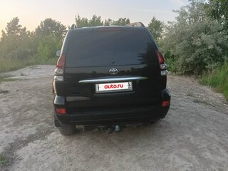 2008 Toyota Land Cruiser Prado 4-speed 120 Series Рестайлинг, чёрный, 2100000 рублей, вид 4