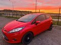 2008 Ford Fiesta Mk6, красный