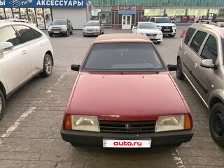 1996 Lada (ВАЗ) 21099, красный, 130000 рублей, вид 1