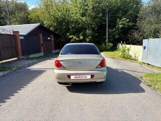 2007 Kia Spectra I Рестайлинг 2, золотистый, 220000 рублей, вид 4