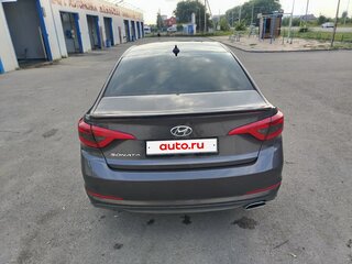 2016 Hyundai Sonata VII (LF), коричневый, 1600000 рублей, вид 4