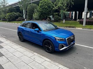 2023 Audi Q2 L 35 TFSI I Рестайлинг, синий, 2099999 рублей, вид 3