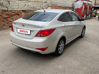 2014 Hyundai Solaris I Рестайлинг, бежевый, 900000 рублей, вид 3
