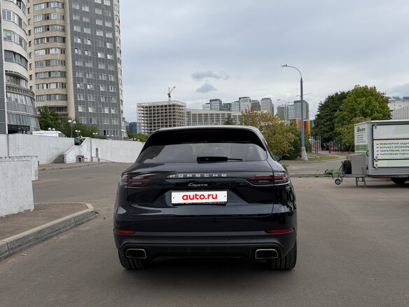 2018 Porsche Cayenne III, синий, 6100000 рублей - вид 5