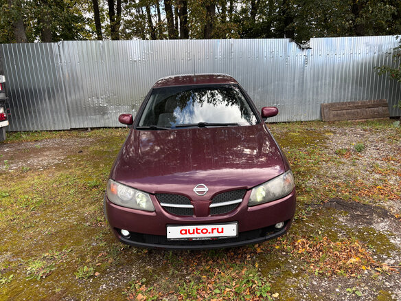 2004 Nissan Almera II (N16) Рестайлинг, красный, 360000 рублей - вид 3
