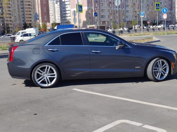 2015 Cadillac ATS I Рестайлинг, серый, 1350000 рублей - вид 3