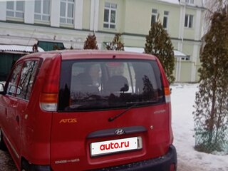 1999 Hyundai Atos, красный, 412700 рублей, вид 1