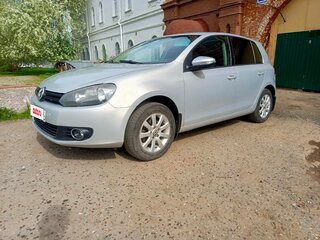 2010 Volkswagen Golf VI, серебристый, 600000 рублей, вид 1