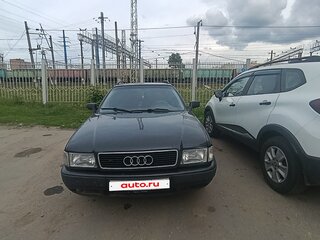 1992 Audi 80 V (B4), синий, 300000 рублей, вид 1