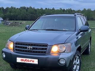 2002 Toyota Highlander I (XU20), серый, 830000 рублей, вид 1
