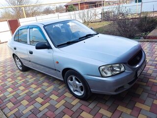 2008 Hyundai Accent ТагАЗ II, серебристый, 650000 рублей, вид 2