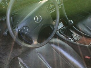 2000 Mercedes-Benz CLK-Класс 200 I (W208) Рестайлинг, синий, 500000 рублей, вид 3