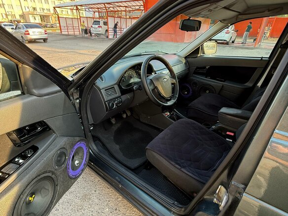 2012 Lada (ВАЗ) Priora I, синий, 310000 рублей - вид 6