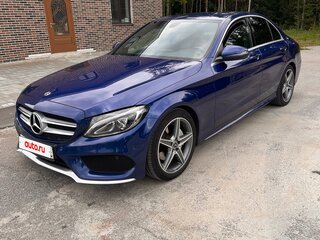 2017 Mercedes-Benz C-Класс 180 9G-TRONIC IV (W205), синий, 1890000 рублей, вид 1