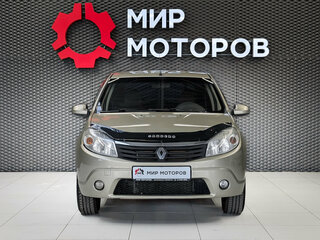 2012 Renault Sandero I, бежевый, 580000 рублей, вид 2