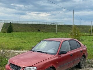 2001 Hyundai Accent II, красный, 80000 рублей, вид 1