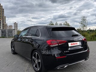 2018 Mercedes-Benz A-Класс 200 IV (W177), чёрный, 2290000 рублей, вид 5