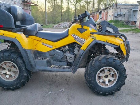2007 BRP Can-Am Outlander 800, жёлтый, 620000 рублей, вид 4