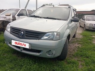 2006 Renault Logan I, серебристый, 260000 рублей, вид 2