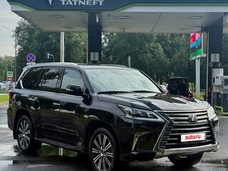 2021 Lexus LX 570 III Рестайлинг 2, чёрный, 10150000 рублей, вид 2