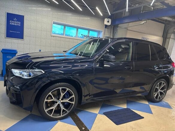 2018 BMW X5 30d IV (G05/G18), синий, 7200000 рублей - вид 1
