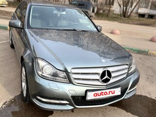 2011 Mercedes-Benz C-Класс 180 BlueEFFICIENCY III (W204) Рестайлинг, серый, 1570000 рублей, вид 1