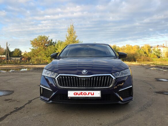 2021 Skoda Octavia IV (A8), фиолетовый