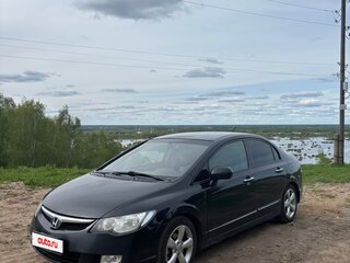 2008 Honda Civic Hybrid VIII Рестайлинг, чёрный, 550000 рублей, вид 2