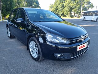 2010 Volkswagen Golf VI, чёрный, 999999 рублей, вид 4