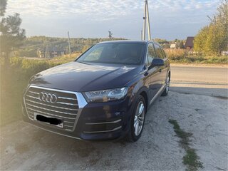 2019 Audi Q7 II (4M), синий, 4500000 рублей, вид 1