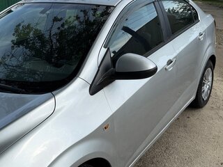 2012 Chevrolet Aveo II, серебристый, 510000 рублей, вид 3