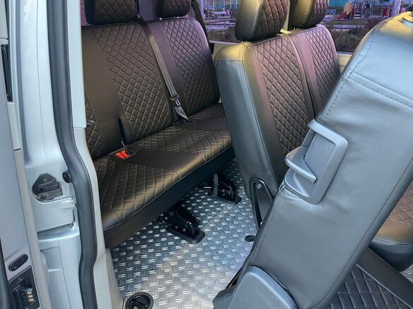 2017 Volkswagen Caravelle T6, серый, 2550000 рублей - вид 10
