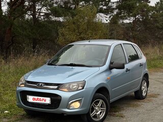 2013 Lada (ВАЗ) Kalina II, голубой, 440000 рублей, вид 2