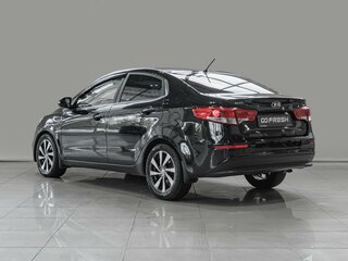 2015 Kia Rio III Рестайлинг, чёрный, 1250000 рублей, вид 2