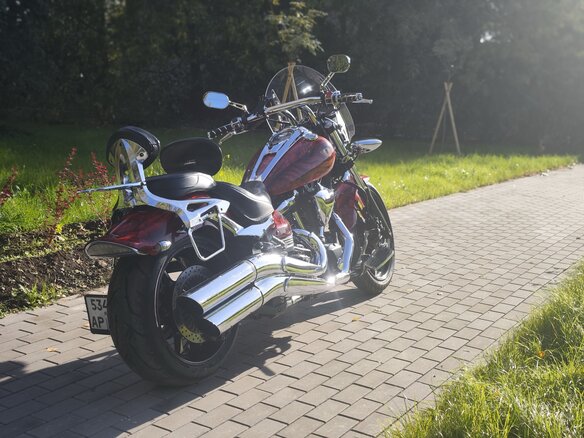 2007 Yamaha XV 1900, красный, 730000 рублей - вид 6
