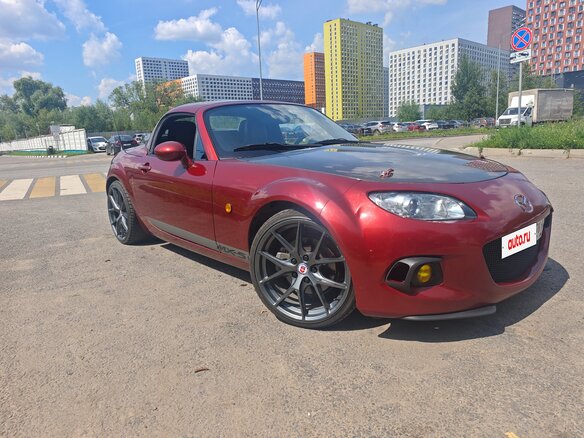 2007 Mazda MX-5 Hard Top III (NC), красный, 2300000 рублей - вид 2