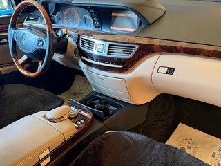 2007 Mercedes-Benz S-Класс 350 V (W221), синий, 1180000 рублей, вид 5