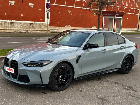 2022 BMW M3 Competition Package VI (G80), серый - вид 1