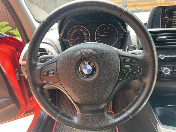 2012 BMW 1 серии 116i II (F20/F21), оранжевый, 990000 рублей - вид 12