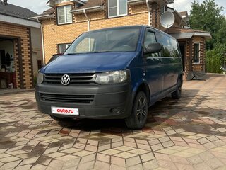 2013 Volkswagen Transporter Long T5 Рестайлинг, синий, 1200000 рублей, вид 1